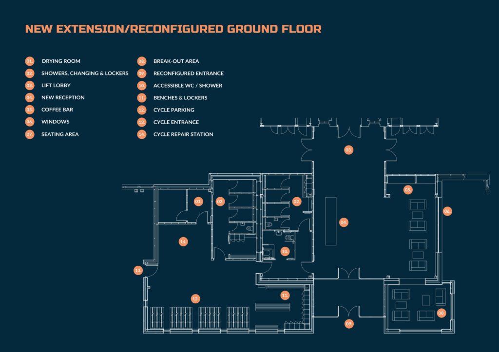 Broadway-Two - Ground Floor - Extension-Reconfigured - Ground Floor